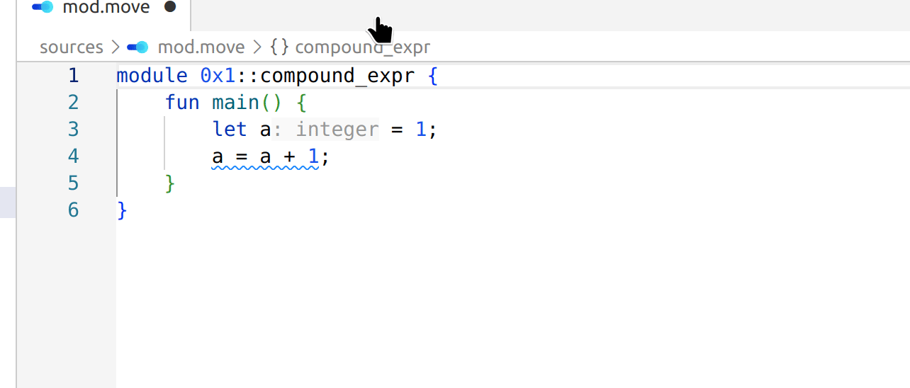 Compound assignment expression